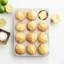 Ensemble de 4 ustensiles de cuisson antiadhésifs en aluminium 4 pièces avec demi-feuille, moule à muffins 9 po x 13 po et moule à gâteau rond 9 po Brilliant