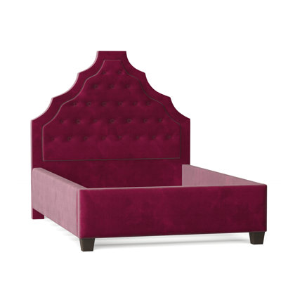 Lit plateforme tapissier Lexi