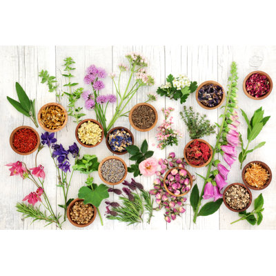 " Herbs And Flowers "