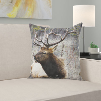Microsuede Throw Pillow