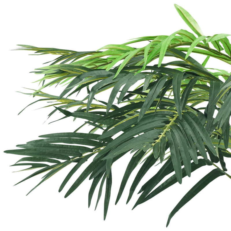 Faux Palm Tree Plant in Plastic Pot, 84.65cm H x 6.69cm W x 17cm D