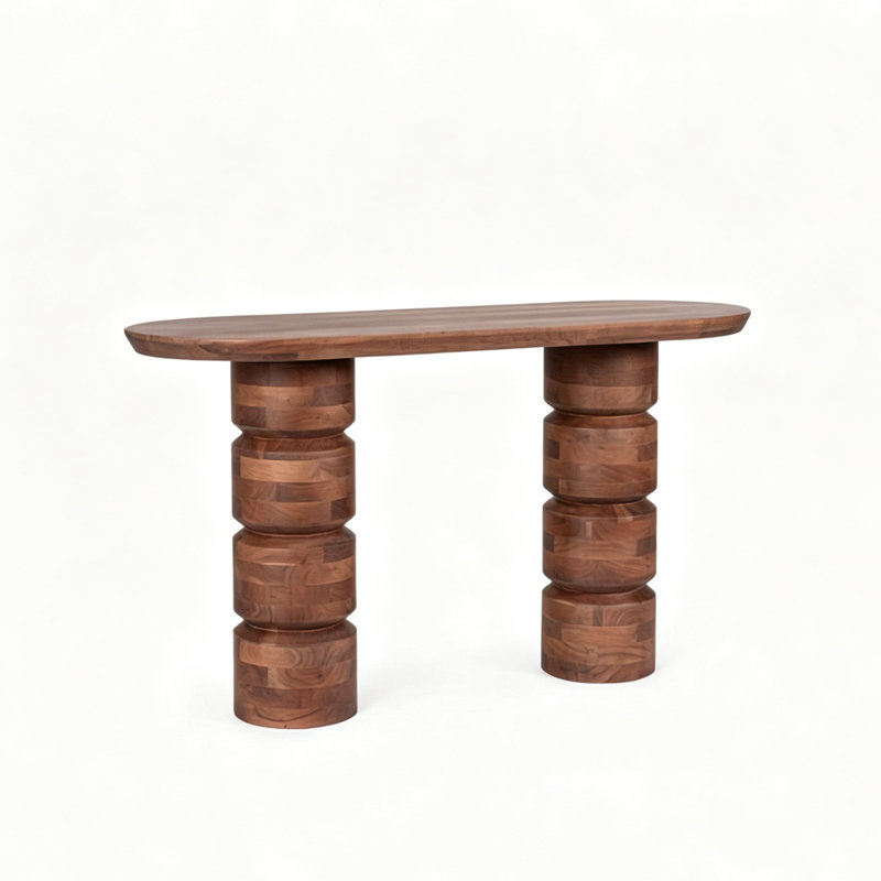 Console Mid-Century, H 29,9 po x l 47,2 po x P 17,7 po