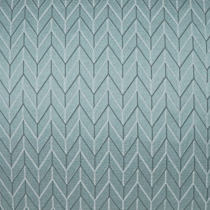 Elodie Pillow Cover & Insert, Aqua, Square 24"