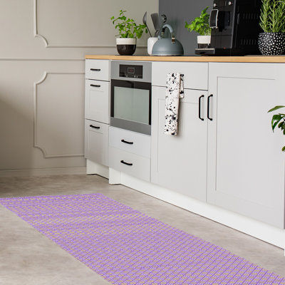 Chenille Geometric Indoor Rug