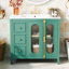 Meuble-lavabo de 36 po avec 2 portes à fermeture douce, armoire de rangement moderne à 3 tiroirs avec cadre en bois massif