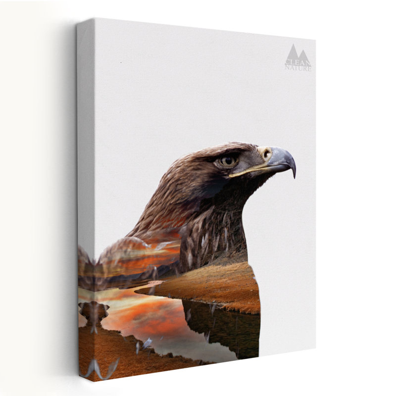 Eagle - Animals Birds Eagles Art, 48" H x 32" W