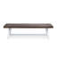 Banc de salle à manger en bois massif et en métal E 17,5 "x l 63" Eules-100638429