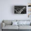 Art mural sur toile tendue - autoroute Koji Sugimoto pour décoration de salon, de chambre à coucher ou de bureau - 30 x 47