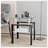 Modern Tempered Glass Tea Table Coffee Table End Table, Square Table-3745788-3745790