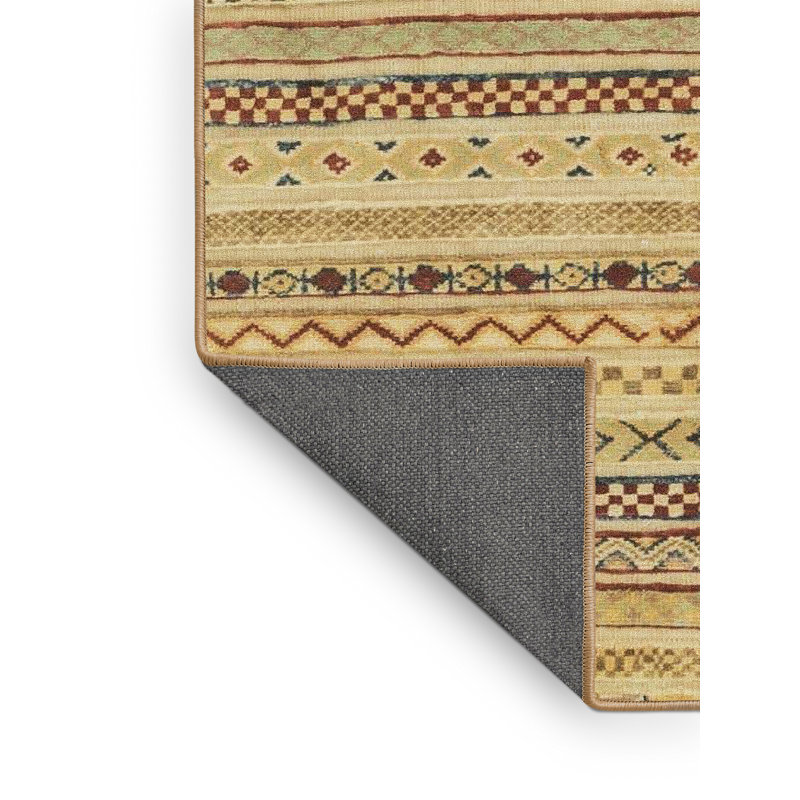 Wool Abstract Indoor Rug, Rectangle 3' x 5'