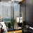 Bamboo Ladder Towel Rack With Storage Shelf
