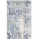 Tapis oriental bleu / ivoire Annette