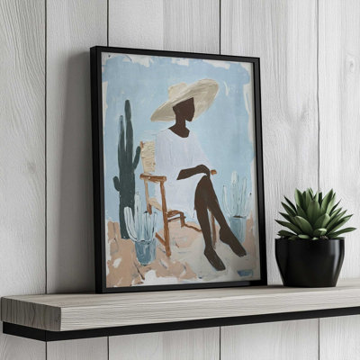 Girl on Vacation by Svetlana Aleinikova Art Print