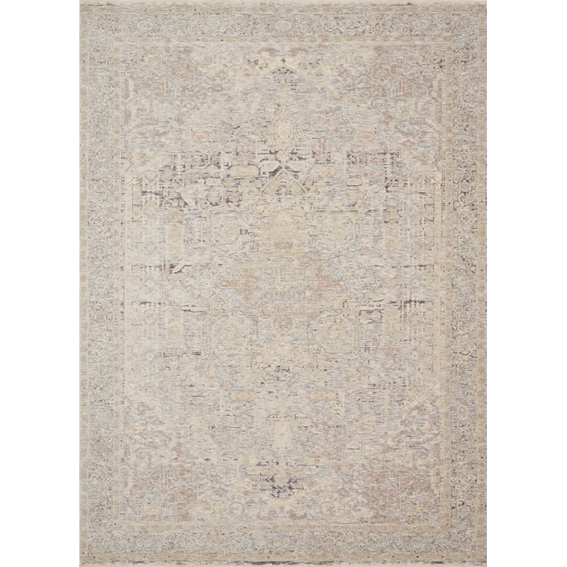 Ketilbiorn Oriental Indoor Rug, Rectangle 5'3" x 7'9"