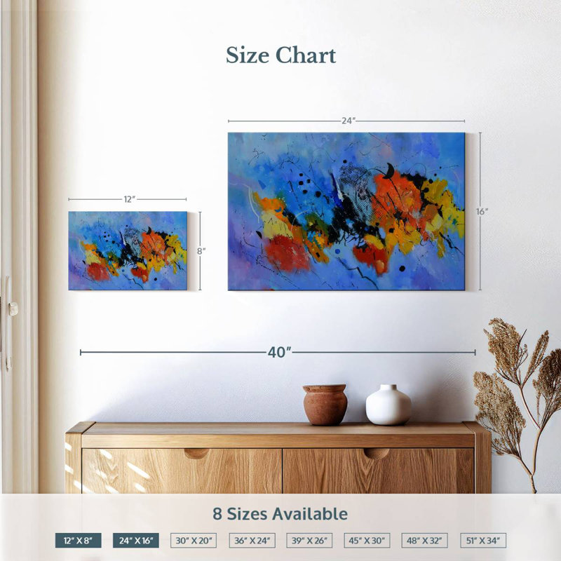 Avery Stratos, 16" H x 24" W