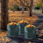 Sacs de poubelle de jardin réutilisables 16 gallons Sacs de poubelle de jardin réutilisables (ensemble de 3)
