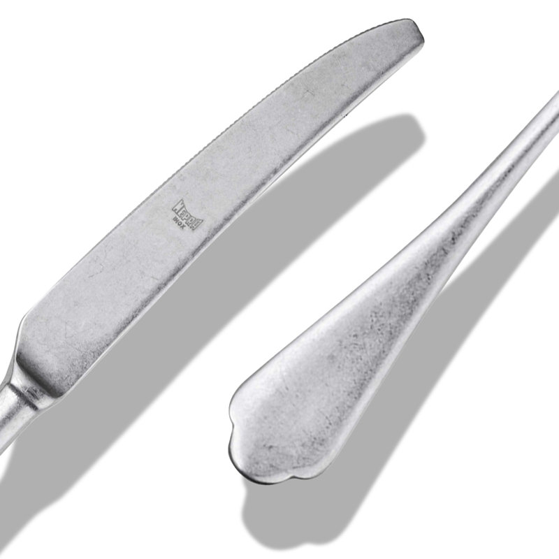 Ensemble de couverts 5 pièces Dolce Vita, Argent étain