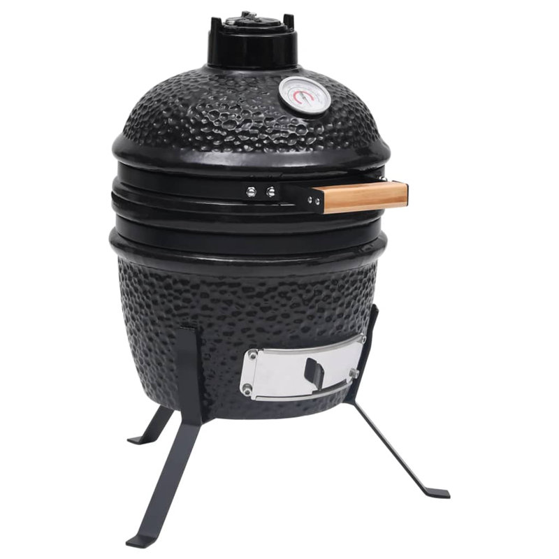 Madlen Dakota Fields Single Burner Built-In Charcoal Gas Grill