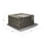Shontae Boneless Zipline Convertible Compression Sleeper Chair & Ottoman / Twin-Size Bed-27455749