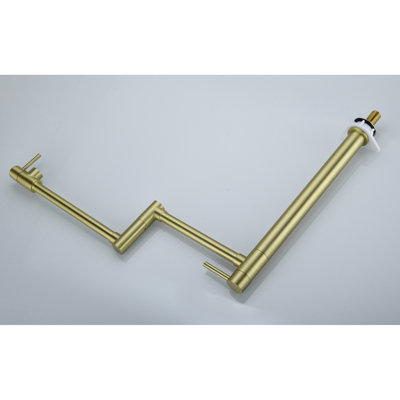 Extension Pot Filler - Brass, Supply Smooth Water, Flow, Reduce Leakage, Rust For Faucet Gold Control Water Flow Accurately, Leakage