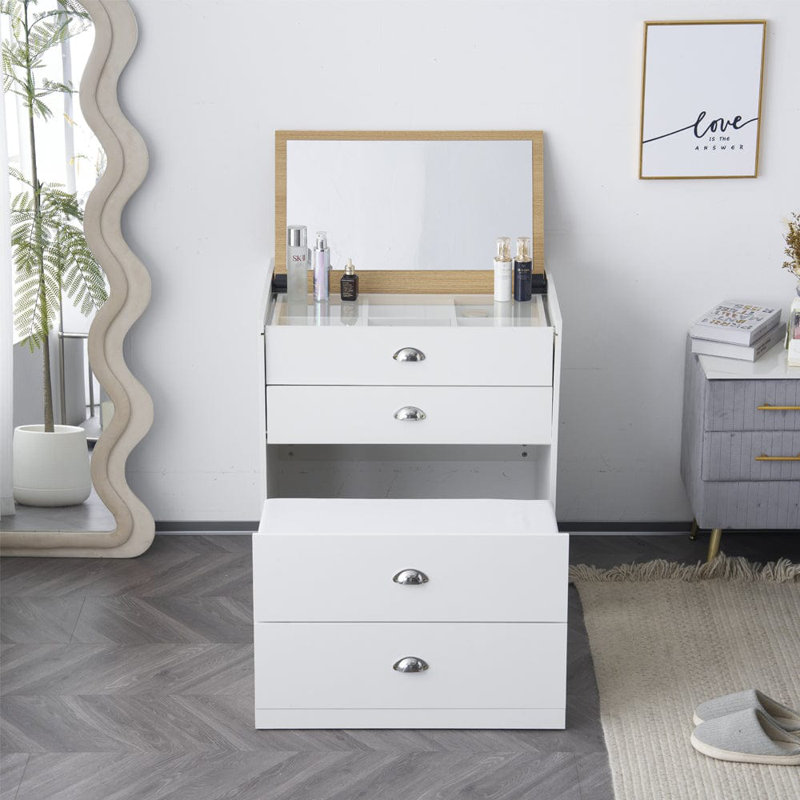 Selveta Dressing Table with Mirror