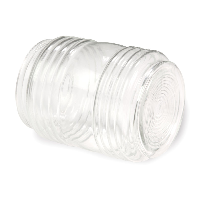 Design House Jelly Jar Light Replacement Glass, Cylinder, 3-inch Opening