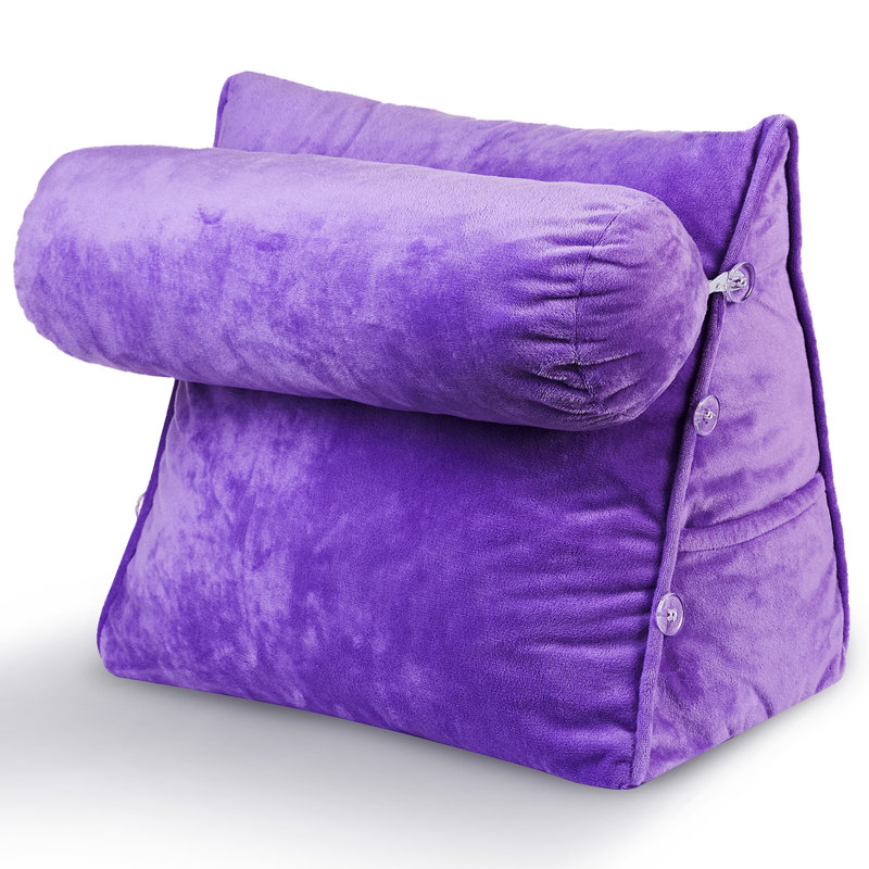 Housse et insert de traversin , Mauve