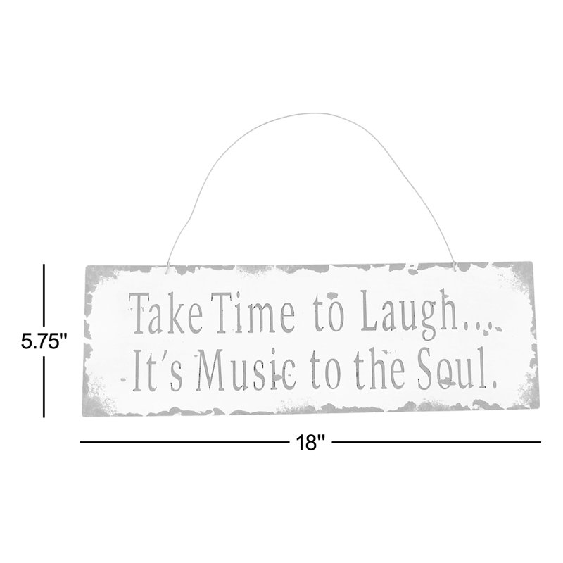 Handmade Farmhouse Wall Decor on Metal