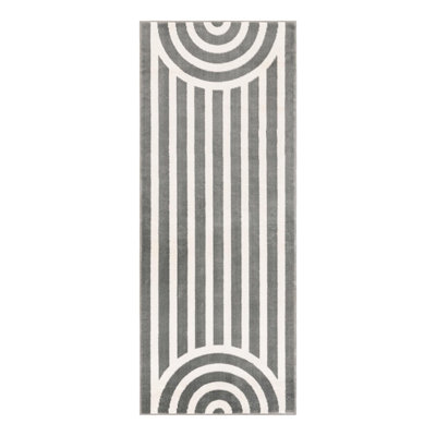 Unique Loom Lines Whimsy Kids Rug