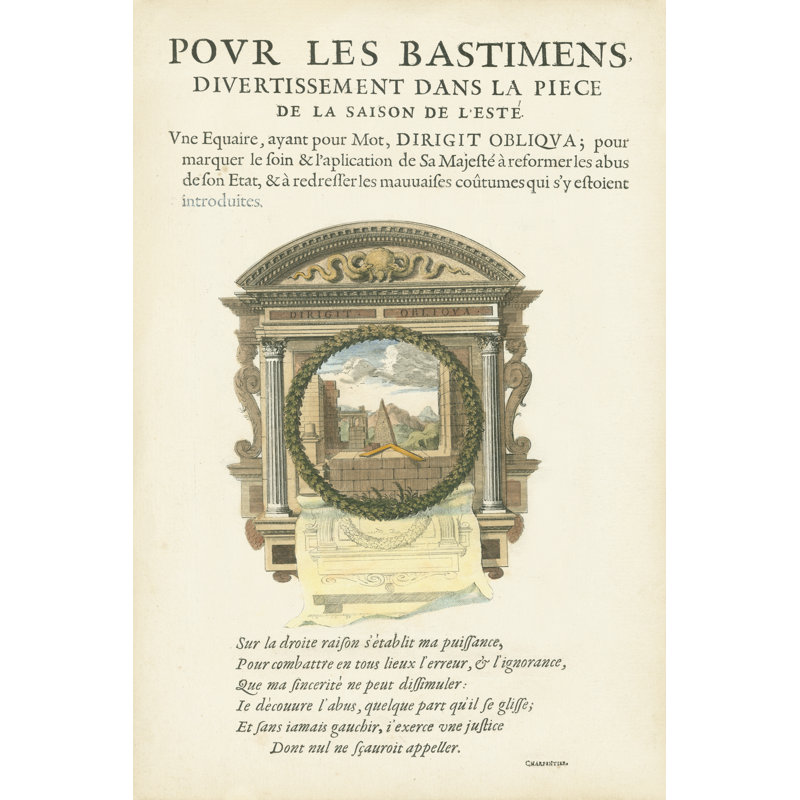 Bookplate I - Wrapped Canvas Print, 46cm H x 30cm W x 3.8cm D