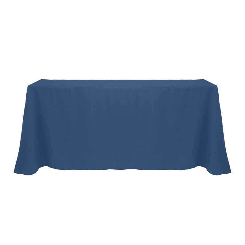 Solee Solid Color Tablecloth, 108" x 132", Wedgewood, 1