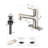 Pull Out Bathroom Faucet, Single Hole Bathroom Sink Faucet with 3 Sprayer Modes Pull Down Sprayer-102528287