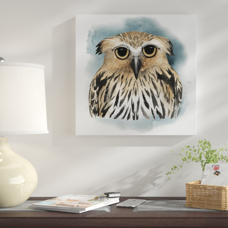 «Greenwood Animals II» par Grace Popp, impression sur toile, H 12 po x l 12 po x P 1,5 po, Pas de tapis, Toile tendue