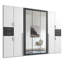 Jaclynn 9 Door Manufactured Wood Wardrobe-499999705