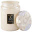 Santal Jar Candle with Glass Holder