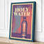 Holy Water Retro - Wrapped Canvas-1945030818-1945030825