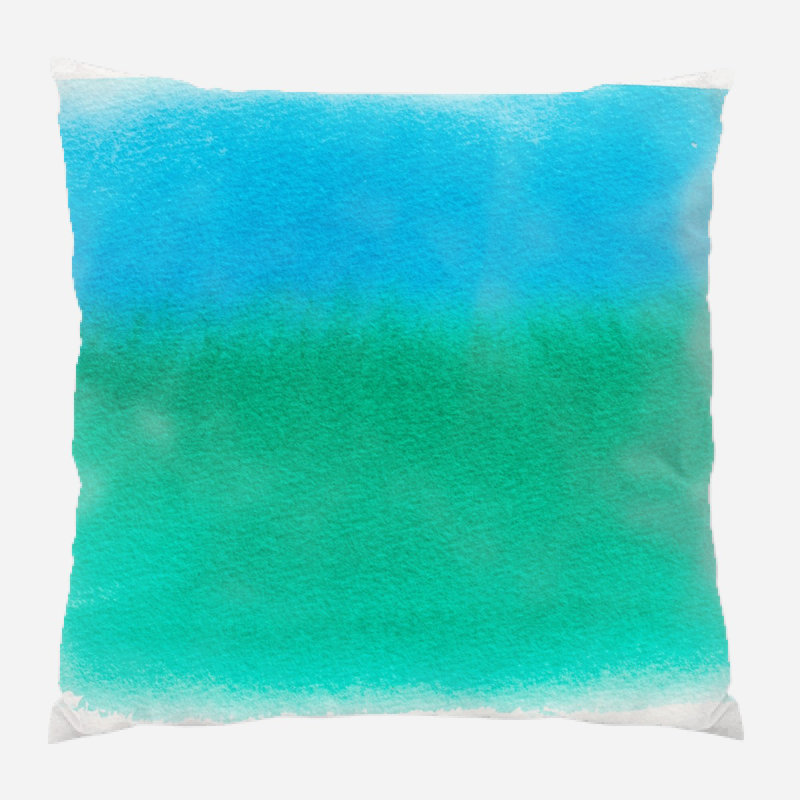 Reversible Throw Pillow, Microsuede, Indoor