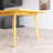 60" Rustic Farmhouse Rectangular Dining Table-964315075