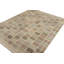 Scandinavian Hand Knotted Wool Geometric Area Rug-2056479677