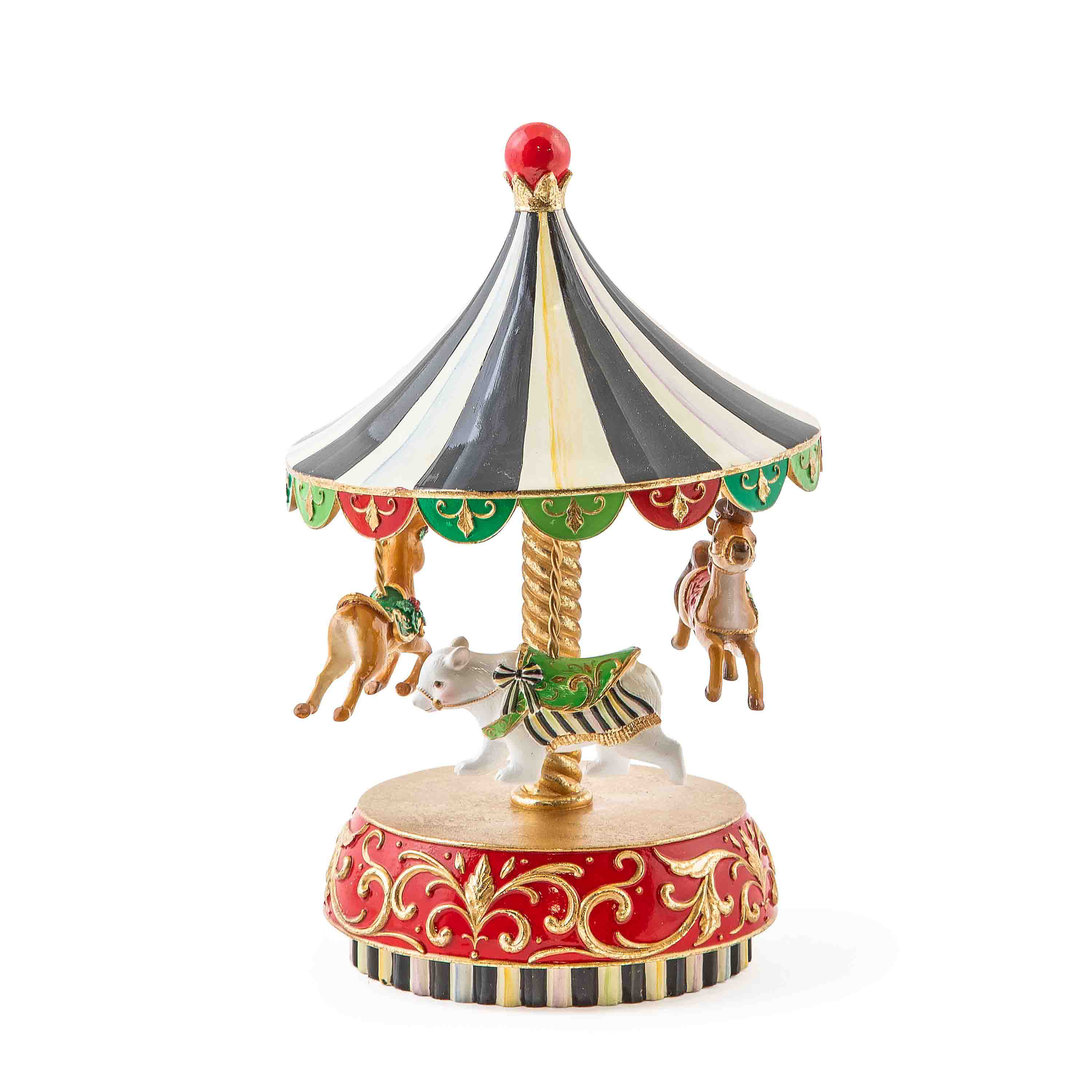 MacKenzie Childs Granny Kitsch Carousel | Wayfair