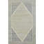 Momeni Berkeley Hand Knotted Wool And Cotton Ivory Area Rug 4'' X 6''-2000781457