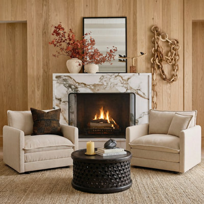 Fauteuil rembourré Corwin
