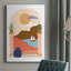 Scène de papier III sur toile-427412555