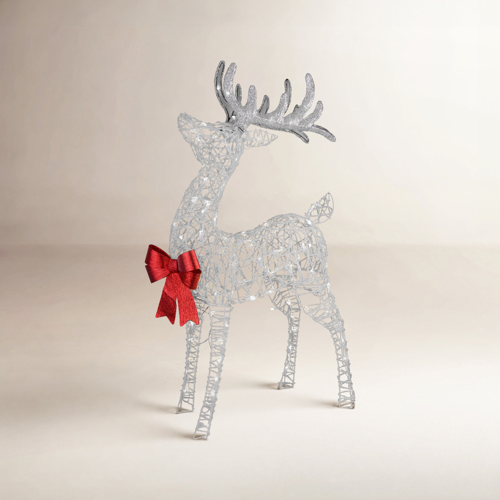 National Tree Company 48" Pre-Lit Standing Buck