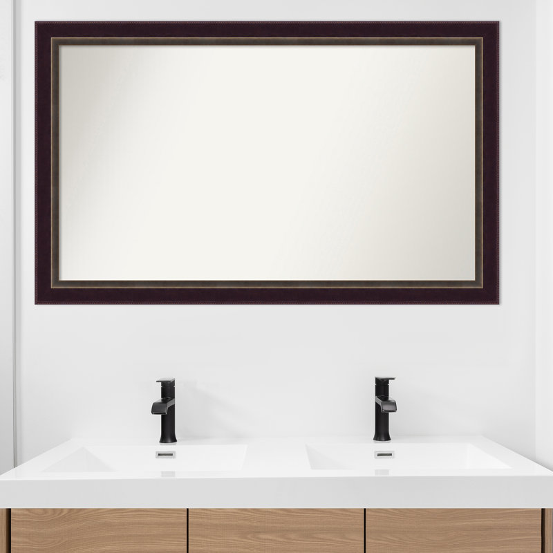 Roree Solid Wood Frame Mirror, 28.25" x 46.25"