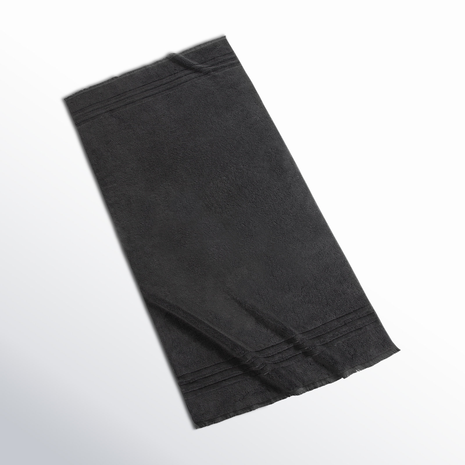 Shasta Turkish Cotton Hand Towel, Coal