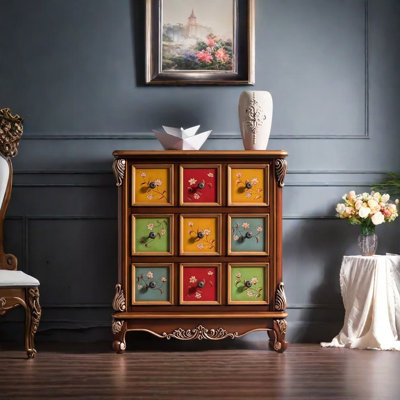 Commode d'appoint de style rétro américain