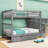 Elveta Kids Full Over Full Bunk Bed with Drawers-634833239