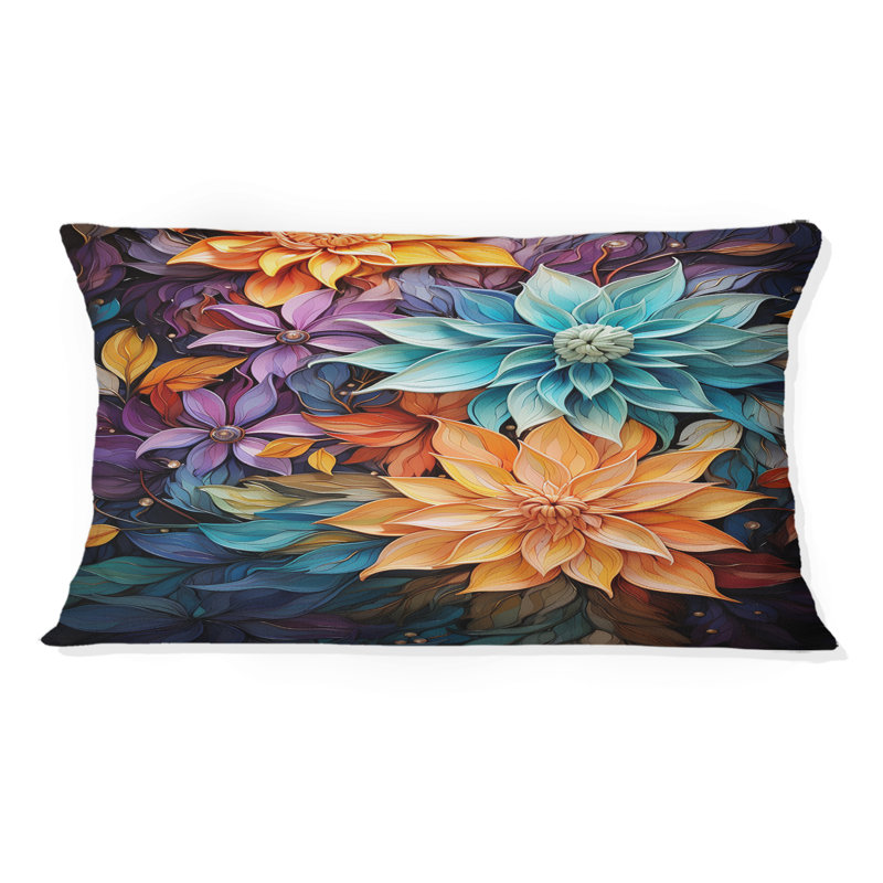 Coussin Opt Art Luminous Kaleidoscope I - Op Art