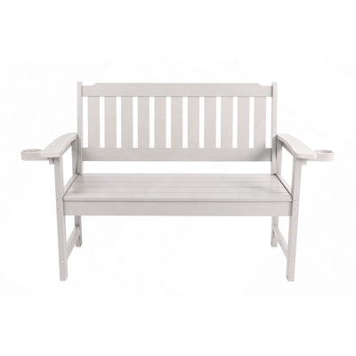 Minimalist Bench Environmentally Friendly And Recyclable, Suitable For Both Indoor And Outdoor/Patio Use. Just Wipe It Clean When It Gets Dirty by Ebern Designs